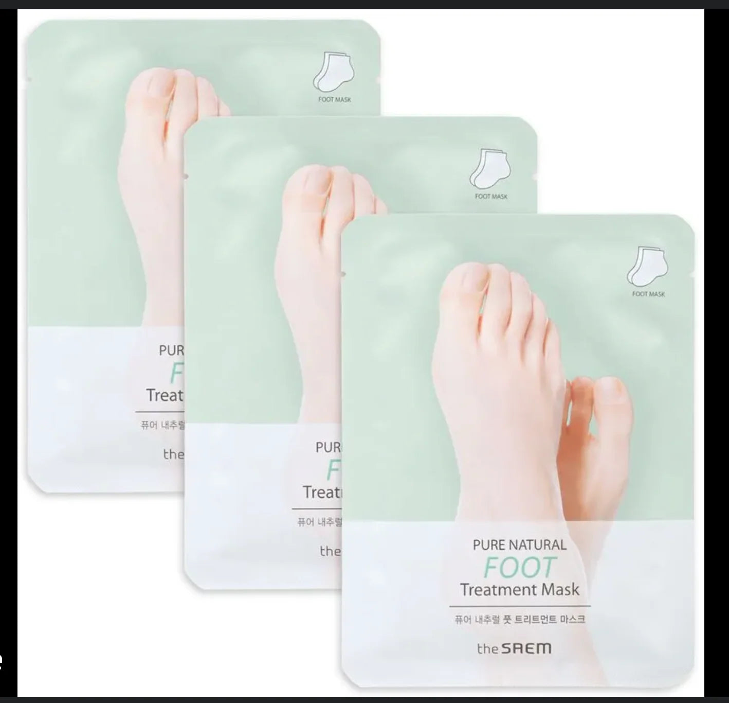The Saem - Pure Natural Foot Treatment Mask