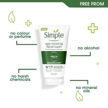 Simple Age Resist Face Wash